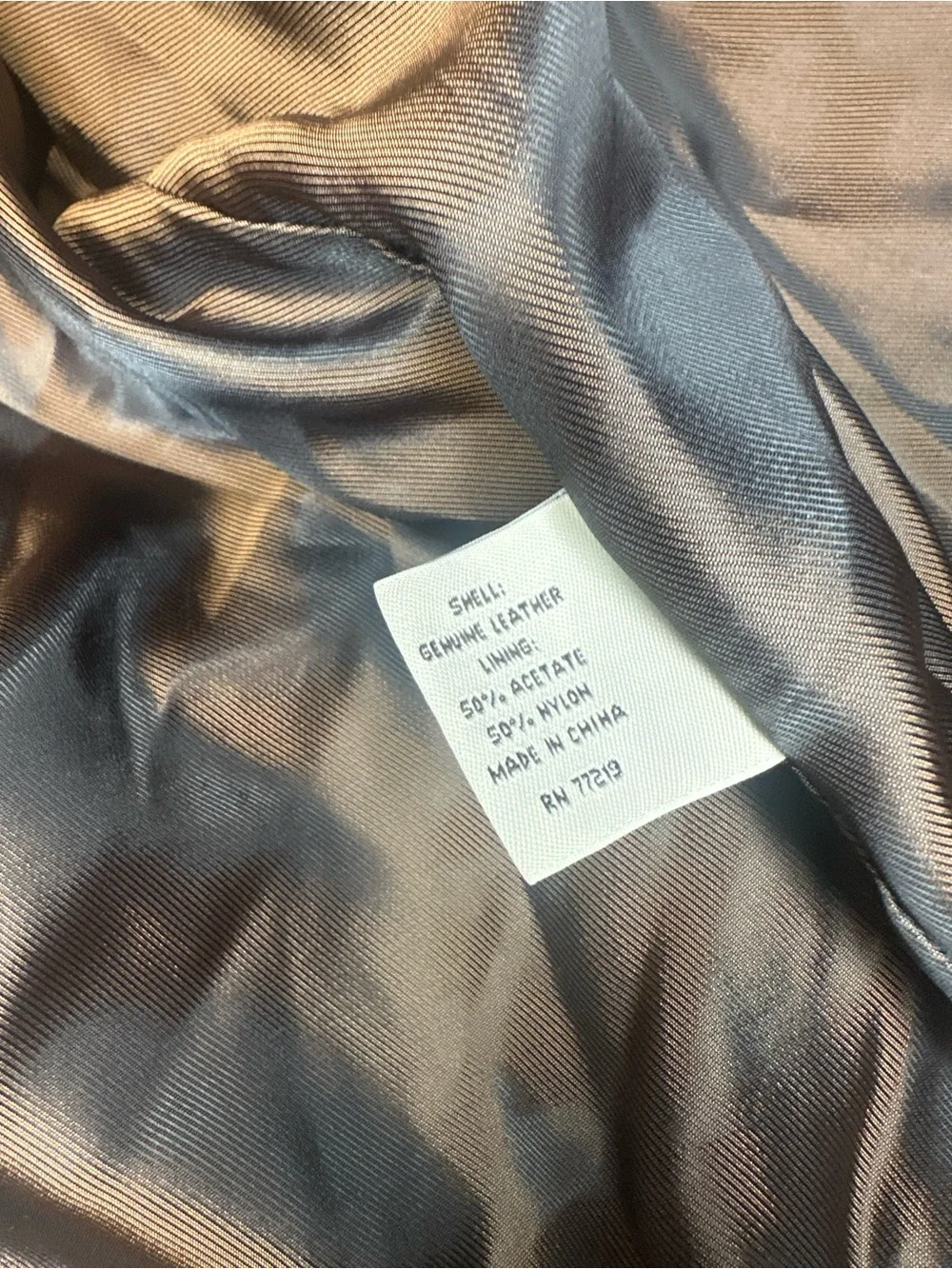 Pronto Uomo Brown Leather Bomber Jacket